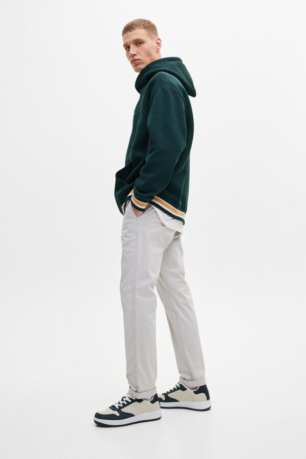 ⁦Basic Slim Fit Chinos Trousers⁩ - الصورة ⁦4⁩