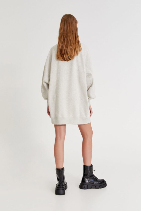 ⁦Long Sleeve Sweatshirt Dress⁩ - الصورة ⁦2⁩