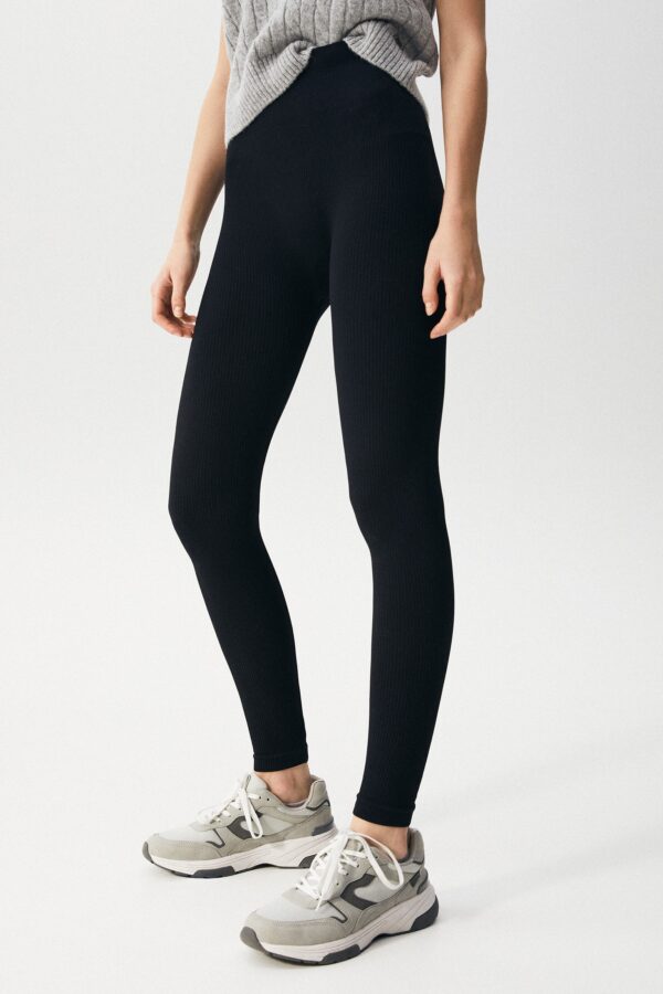 ⁦Basic Relax Fit Leggings⁩ - الصورة ⁦4⁩