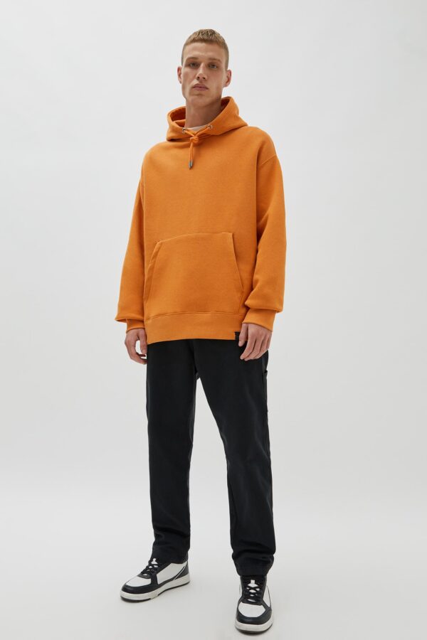 ⁦Pouch Pocket Hoodie Orange⁩ - الصورة ⁦4⁩