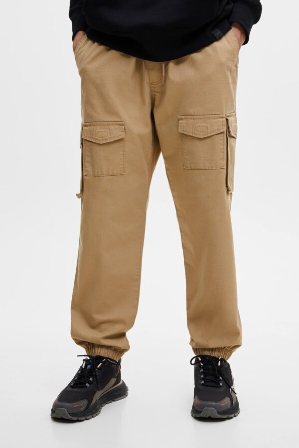 ⁦Ripstop Cargo Trousers With Pockets⁩ - الصورة ⁦3⁩
