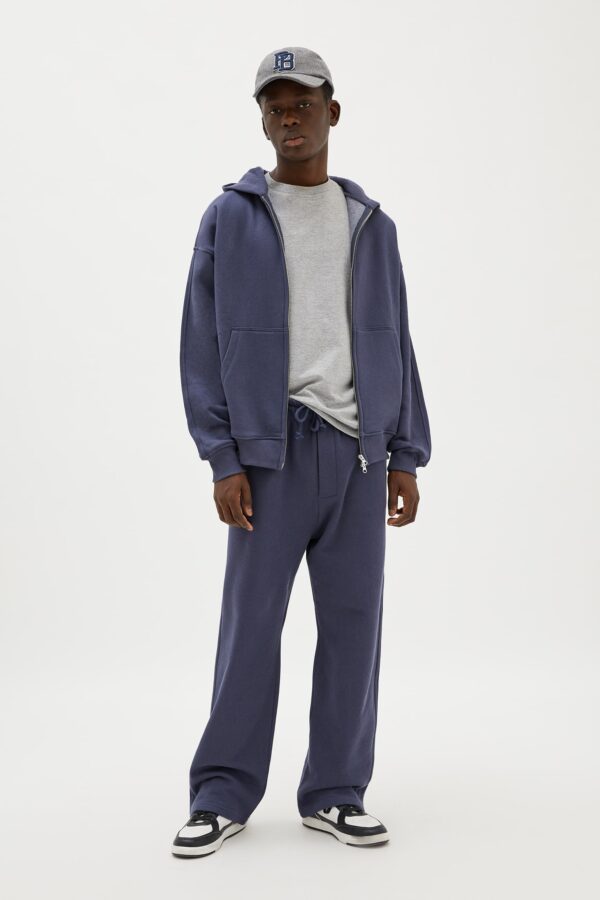 ⁦Oversize Hoodie With Zipper⁩ - الصورة ⁦4⁩