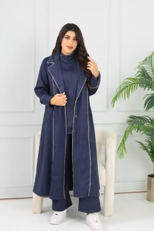 بدلة سفره شتوي 3 قطع خامة شاموا