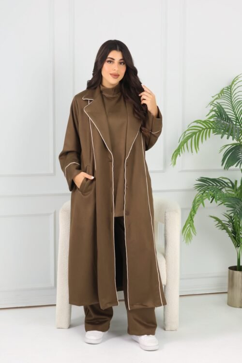 بدلة سفره شتوي 3 قطع خامة شاموا