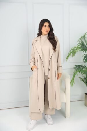 بدلة سفره شتوي 3 قطع خامة شاموا