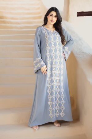 دراعة نسائي خامة ممتاز تطريز مع كريستال